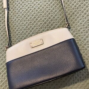 Kate Spade Black and Cream Crossbody Bag